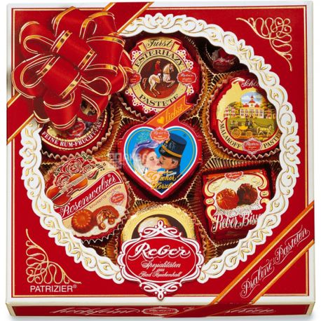 Reber, Patrizier, 340 г, Цукерки Патрицій шоколадні, асорті 
