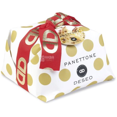 Deseo, Panettone Classico, 500 g, Candied Panettone, Classic