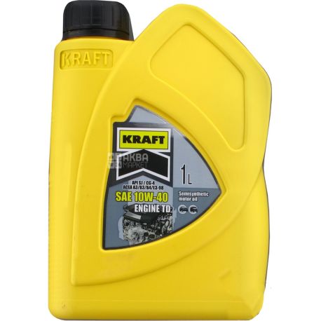 Kraft, Universal 15w-40, 1 L, Motor oil, mineral