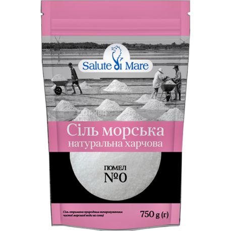 Salute di Mare, sea salt, fine, 750 g