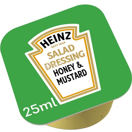 Heinz, 100 шт. х 25 мл, Дресінг медово-гірчичний