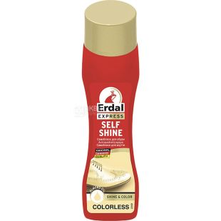 Erdal Packshot Self Shine Neutral, 75 мл, Крем-лосьон для изделий из кожи, для обуви, бесцветный