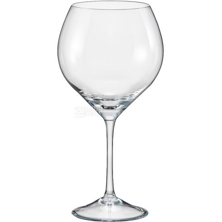 Bohemia Sophia, 650 ml х 6 pcs, Set of glasses, for wine, glass, transparent