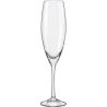 Bohemia Sophia, 230 ml х 6 pcs, Set of glasses, for champagne, glass, transparent