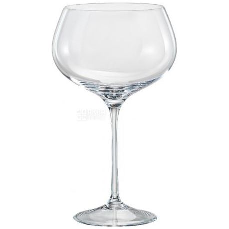 Bohemia Megan, 300 ml х 6 pcs, Set of glasses, for wine, glass, transparent