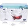 Bohemia Megan, 500 ml х 6 pcs, Set of glasses, for wine, glass, transparent