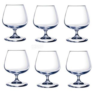  Luminarc Versailles, 410 мл х 6 шт, Набор бокалов, для коньяка, стекло