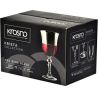 Krosno Mixology, 220 ml х 6 pcs, Set of glasses, for red wine, transparent, glass