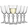 Krosno Krista, 220 ml х 6 pcs, Set of glasses, for wine, transparent, glass