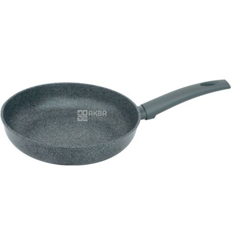 Biol, Granite Gray, 26 cm, Cast pan, with non-stick coating and bakelite handle
