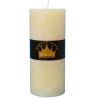 Pragnis Rustic, 1 piece, Candle, paraffin, cylinder, beige, 7 X 20 cm, 70 hours