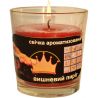 Pragnis, 1 piece, Scented candle, in a glass, cherry pie, paraffin, 79X83 mm, 6 hours