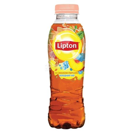 Lipton, 0.5 L, cold tea, Peach