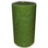 Pragnis Rustic, Candle, dark green Cylinder, 5.5X10 cm, 20 hours
