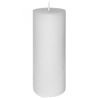 Pragnis Rustic, Candle, White Cylinder, 5,5Х20 cm, 40 hours