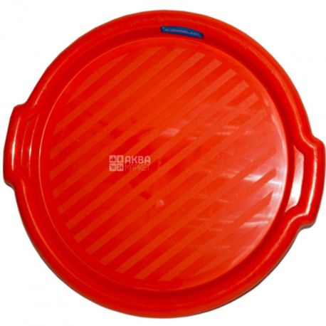 Hemoplast, Tray round, plastic, 374 mm