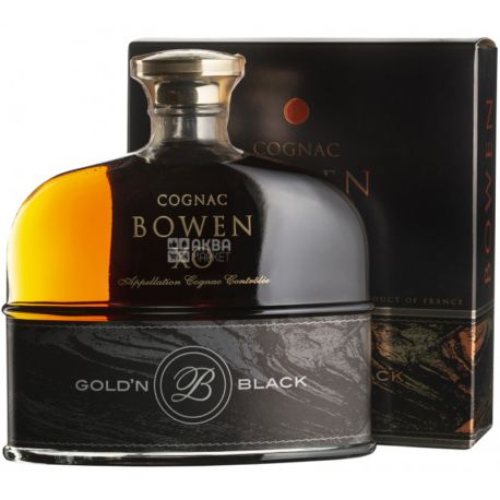 Bowen, XO Gold'n Black, 0,7 л, Коньяк, подарункова упаковка