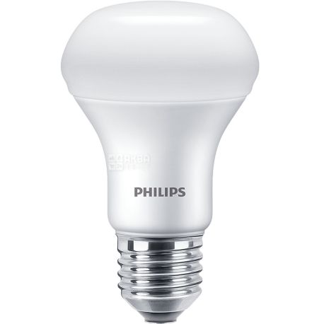 Philips, LED Spot, Лампа світлодіодна, 7 W, цоколь E27, 2700 К, тепле світло, 230 V, 680 Lm