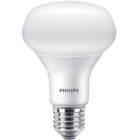 Philips, LED Spot, Лампа светодиодная, 7 W, цоколь E27, 4000 К, нейтральный белый свет, 230 V, 720 Lm
