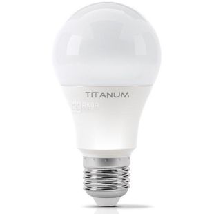 Titanum LED, Лампа світлодіодна, цоколь Е27, 8W, 4100 К, нейтральне біле світіння, 620 Lm