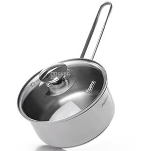 Fissman, Bambino, 0,6 л, Ківш з нержавіючої сталі, зі скляною кришкою