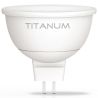 Titanum LED, Лампа світлодіодна, цоколь GU5.3, 6W, 4100 К, нейтральне біле світло, 510 Lm