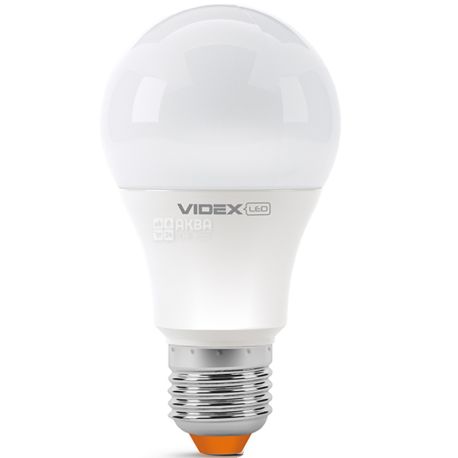 VIDEX LED, Лампа светодиодная, цоколь E27, 9 W, 4100К, 220V, нейтральное белое свечение, 900 Lm