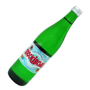 Плосківська, 0,5 л, Вода минеральная сильногазированная, стекло