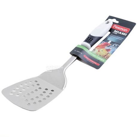 Fissman, Miami, Hole Spatula, Stainless Steel, 33 cm