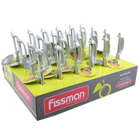 Fissman, Luminica, P-shaped peeler, stainless steel, 17x2x2 cm
