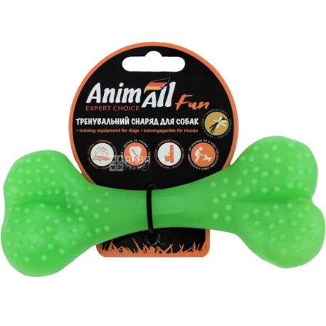 Animall, Bone, Animal Toy, 15 cm, Rubber, Assorted