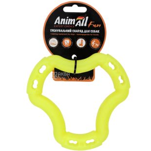 Animall, Кільце, Іграшка для собак, 15 см, каучук, асорті