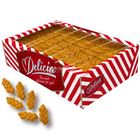 Delicia, Butter cookies, Spikelet, 1 kg
