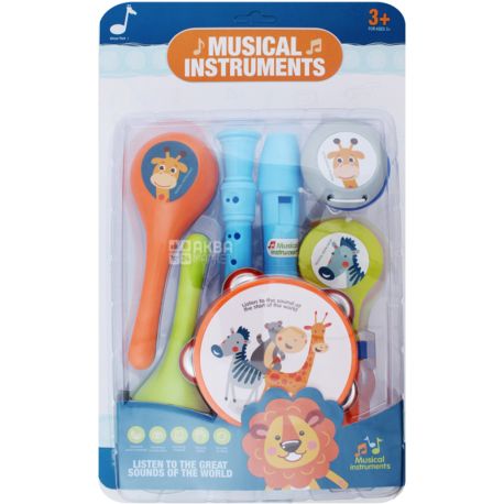 Musical Instruments, Набір іграшковий, Музичні інструменти, дітям старше 3-х років