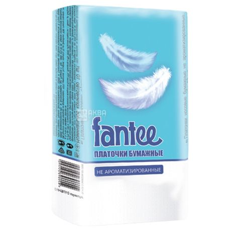Fantee, 10 pcs., Handkerchiefs, Double-Layer, Fragrance Free, m / s