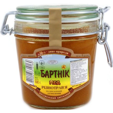 Bartnik, 500 g, Honey, herbal flower, natural