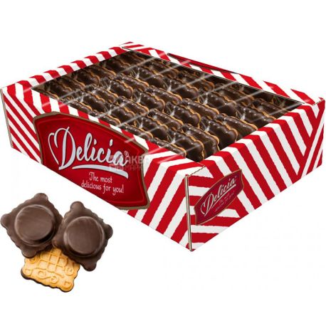 Delicia, Raspberry Flavored Cookies, Daisy, 1.1 kg