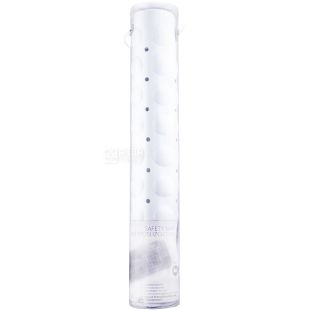 Bisk Pvc, Коврик для ванной, противоскользящий, 35х70 см, белый