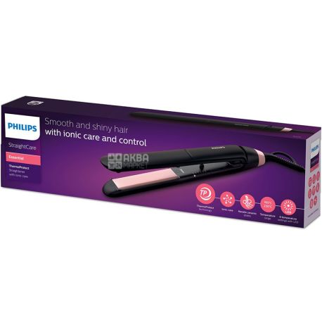 Philips StraightCare Essential BHS378/00, Выпрямитель волос, с функцией ионизации