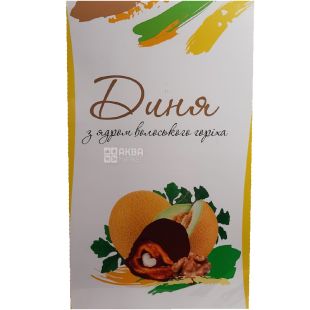 Волынские Сладости, 400 г, Конфеты, Дыня с грецким орехом в шоколаде
