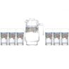 Arcopal Florine, Set for drinks carafe 1.8 l + 6 pcs glasses 270 ml