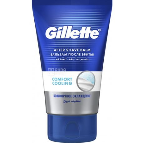 Gillette Pro 2 в 1 Comfort Cooling, 100 мл, Бальзам после бритья 