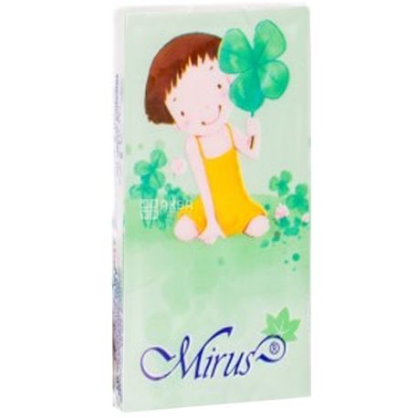 Mirus, 10 шт., носовые платки, Baby girl, м/у