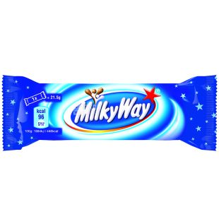 Milky Way, 21,5 г, Милки Вэй, Батончик из суфле в молочном шоколаде