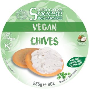 Bute Island, 255 г, Крем-сыр с луком шнитт, веганский