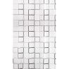 Bisk, Nice Sea Malta 2, Bath screen, 180x200 cm, with rings