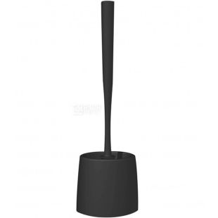 Bisk Ida, Щетка для унитаза с подставкой, пластик, черная