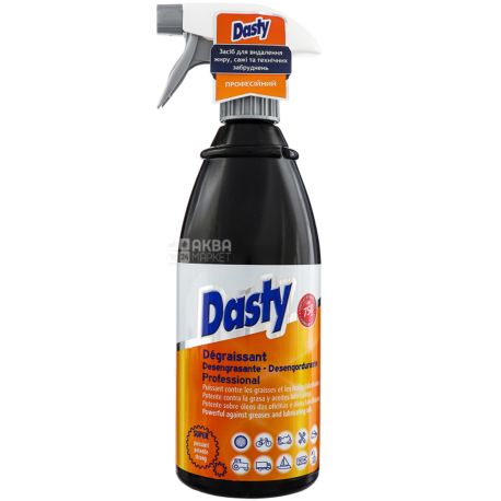 Dasty, 750 мл, Профессиональное средство для удаления жира, сажи и технических загрязнений 