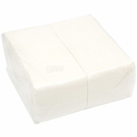 Bar napkins, single layer, 500 pcs., 22 x 22 cm, white