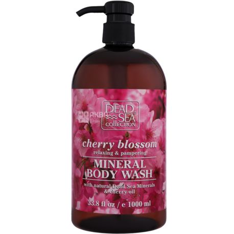 Dead Sea, Collection, 1 L, Cherry Blossom Shower Gel